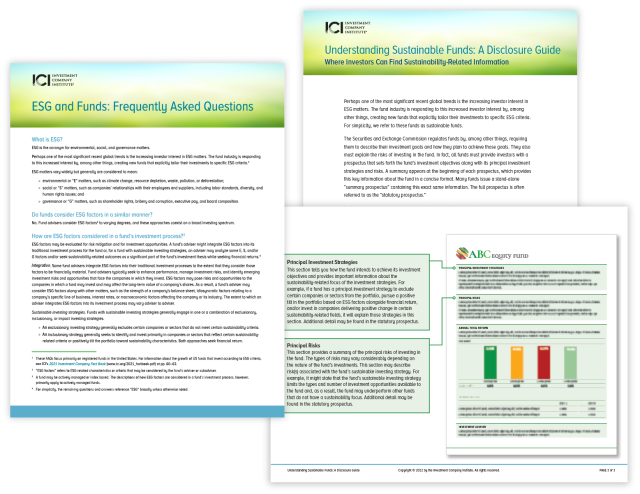 Understanding Sustainable Funds